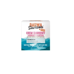 Crema faciala calmanta cu sulf si aloe vera, Barwa Cosmetics, 50 ml