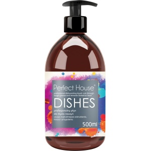Detergent profesional pentru vase cu rodie si ierburi, Barwa Cosmetics, 500 ml