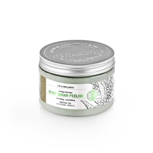 Exfoliant corp cu matcha Feel-Up Organique 450 ml