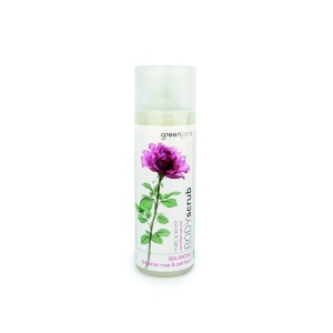 Exfoliant corp cu trandafiri și patchouli Greenland 200 ml