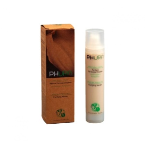 Nectar dermopurifiant, ten mixt si impur cu canepa si grepfruit, Phura, 50 ml