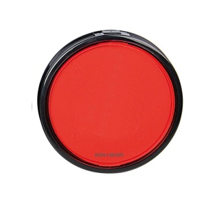 Oglinda dubla rosie pentru poseta oglinda plata si oglinda marire x3, diametru 8,5 cm Koh-I-Noor, 151CO