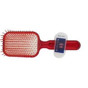Paleta pneumatica rosie cu peri cilindrici din plastic, Koh-I-Noor, 7105R