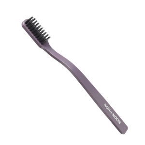 Perie dinti lila, ecologica, duritate scazuta, peri de carbon, Koh-I-Noor 709L