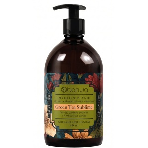 Sapun lichid cu ceai verde si ulei de shea Sublime Barwa Atelier Barwa Cosmetics 480 ml