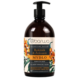 Sapun lichid hidratant cu catina si ginseng, Barwa Cosmetics, 480 ml