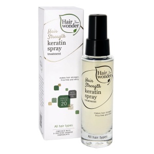 Spray pentru par cu keratina provitamina B5 si ulei de argan Hairwonder 50 ml