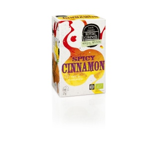 Ceai ecologic Spicy Cinnamon, Royal Green, 27 gr, 16 plicuri