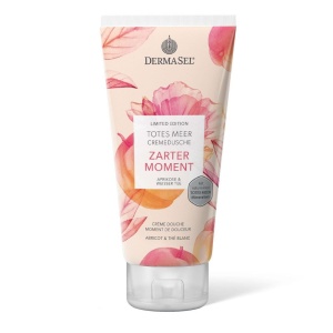 Cremă de duș Momente Tandre cu Caise și Ceai Alb Dermasel 200 ml