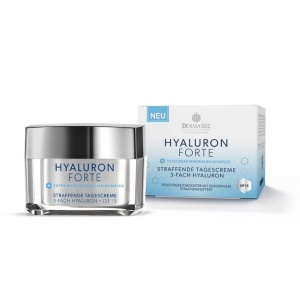 Crema de zi faciala tonifianta cu acid hialuronic forte si minerale, SPF 15 Dermasel 50 ml