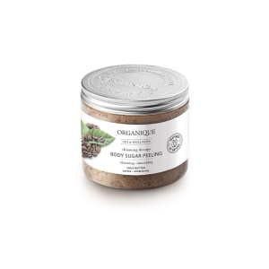 Exfoliant corp anticelulitic pentru slăbire cu cafea Organique 200 ml