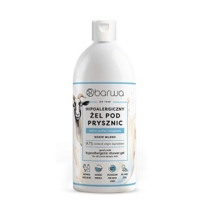 Gel de duș hipoalergenic cu lapte de capră Barwa Cosmetics 400ml