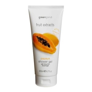 Gel dus, cu papaya, Greenland, 200 ml