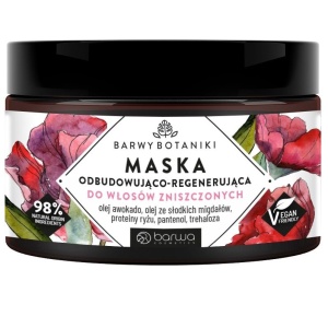 Masca regeneranta si reconstructiva par degradat, BARWY BOTANIKI, Barwa Cosmetics, 220 ml