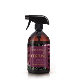 Parfum de camera Perfect House cu Sare marina si lemn de Cedru Barwa Cosmetics, 500 ml
