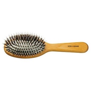Perie pneumatica, arin rosu, par mistret si nylon, 16.5 x 4.5 cm, Koh-I-Noor, 690