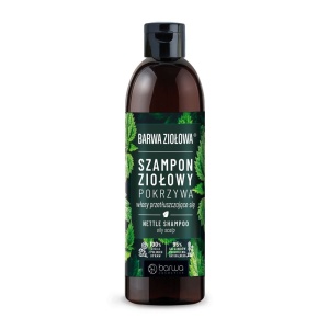 Sampon pentru parul gras cu urzica Herbal Barwa Cosmetics, 250 ml