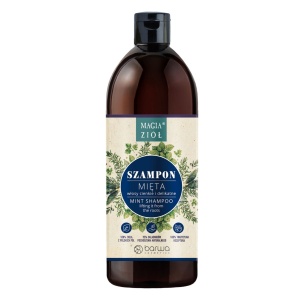 Sampon volumizator cu menta Magic Herbs, 480 ml, Barwa Cosmetics