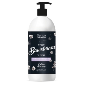 Sapun lichid cu ulei din seminte de bumbac, Barwa Cosmetics, 500ml