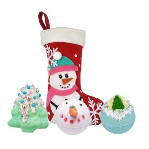 Set cadou Snowlady Stocking, 3 produse, Bomb Cosmetics