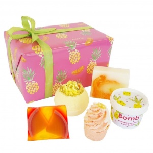 Set cadou Totally Tropical, Bomb Cosmetics