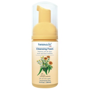 Spuma de curatare faciala, Herbacin, 200 ml