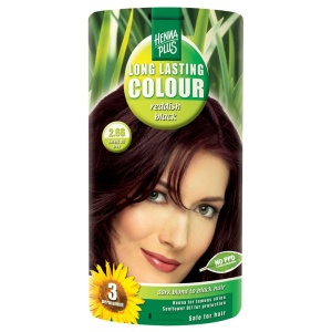 Vopsea par Long Lasting Colour 2.66 Reddish Black Hennaplus