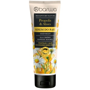 Cremă mâini nutritivă cu propolis și aloe vera Barwa Cosmetics 100 ml