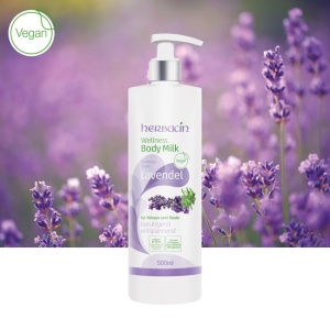 Lapte de corp cu levantica, Herbacin, 500 ml