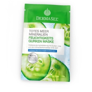 Masca faciala hidratanta cu castraveti Dermasel 12 ml