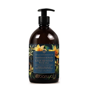 Sapun lichid calmare si reintinerire cu uleiuri din lemn de santal si vanilie Spa Experience Barwa Cosmetics 380 ml