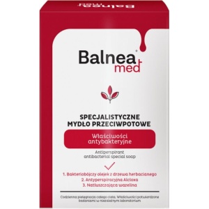 Sapun special antibacterian si antiperspirant, Balnea Med, Barwa Cosmetics, 100 g