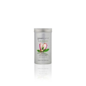 Sare exfoliantă cu fructul dragonului și ceai alb Greenland 400 g