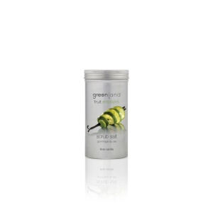 Sare exfoliantă cu lămâie verde și vanilie Greenland 400 g
