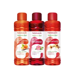 Set cadou rasfat cu spuma Schaumzeit Genuss Herbacin 3 x 500 ml - Img 2