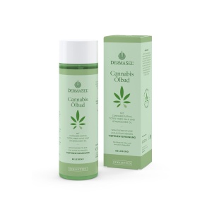 Ulei baie cu ulei de cannabis si eucalipt Dermasel 250 ml