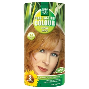 Vopsea par Long Lasting Colour 8.4 Copper Blond Hennaplus