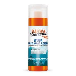 Apa micelara cu sulf antibacterian si Aloe Vera, Barwa Cosmetics, 200 ml