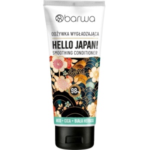 Balsam par netezitor HELLO JAPAN! cu miere, ceai alb si centella asiatica, Barwa Cosmetics, 200 ml