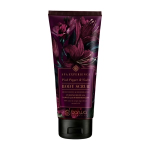 Exfoliant corp cu piper roz și violete Spa Experience Barwa Cosmetics 200 ml