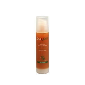 Masca purifianta, ten impur si mixt, cu myrtus si papaya, Phura, 200 ml