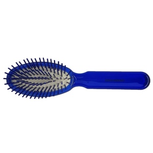 Perie pneumatica albastra cu peri cilindrici din plastic, 21.3 x 6 cm, Koh-I-Noor, 7110B
