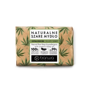 Sapun hipoalergenic cu ulei de canepa organica Natural Plant, Barwa Cosmetics, 90 g