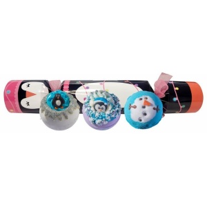 Set cadou Festive Penguine Cracker, Bomb Cosmetics