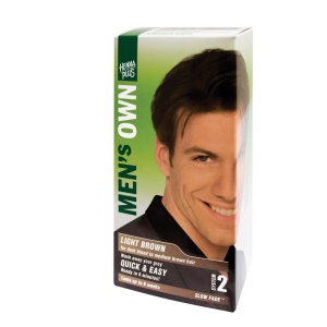 Vopsea par barbati, Men's Own Light Brown, Hennaplus, 80 ml