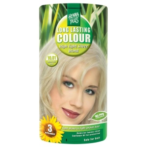 Vopsea par Long Lasting Colour 10.01 High Light Silver Blond Hennaplus