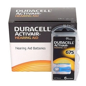 Duracell Baterie auditiva ZA675, PR44, Bl. 6 Buc.