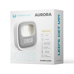 FOREVER‑LIGHT Ceas deșteptător FOREVER‑LIGHT cu lumină de veghe