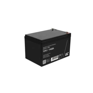 GreenCell Acumulator plumb acid 12V 14AH, terminal F2/T2, Dim.151 x 98 x 94(98) mm .