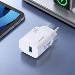 Joyroom Incarcator retea JR-TF4 1x USB-A QC 3.0 18W, alb - Img 3